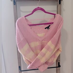 V-neck light weight sweater